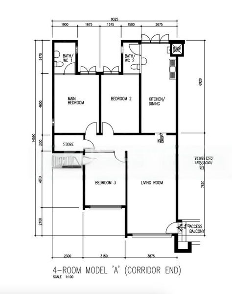 4 Room (4A) HDB for Rent in  129 Bukit Batok West Avenue 6 - Image 11